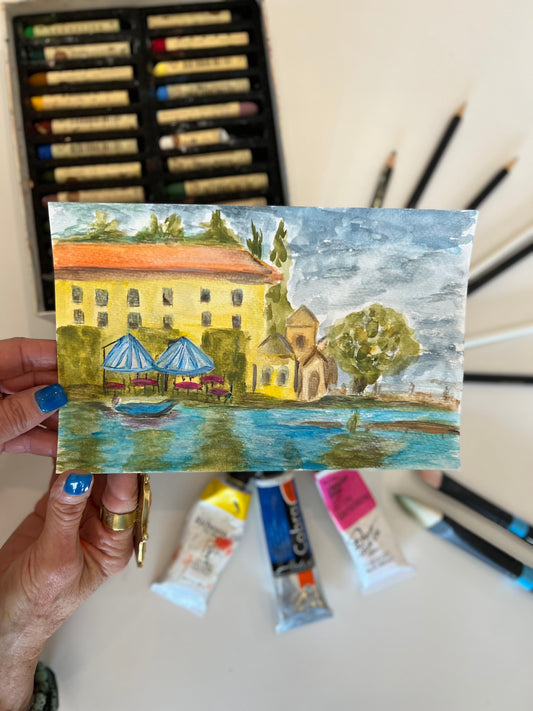 Sketch of Italy