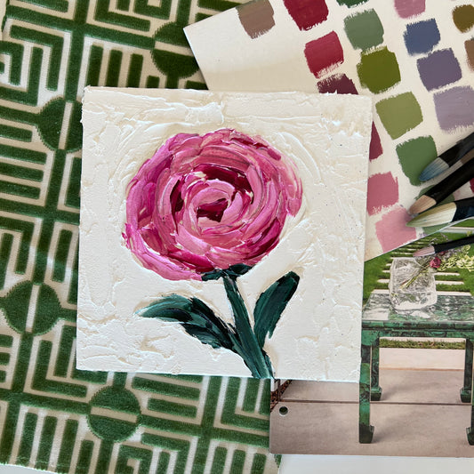 Textured Flower